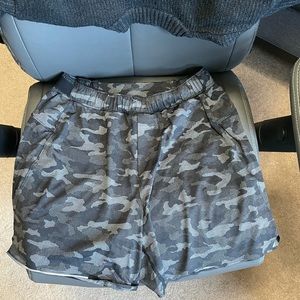 Lululemon Camo 5” Shorts